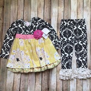 NWT Giggle Moon Happy and Joyful Madison Set